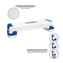 AS005 WHITE/BLUE STEP DO AEROBIKU HMS