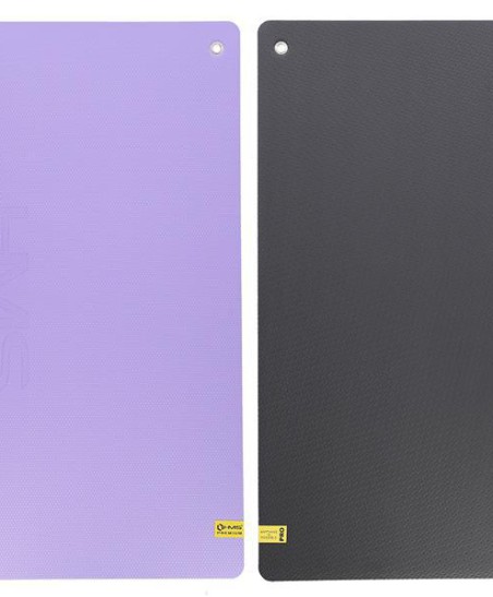 MFK07 VIOLET-BLACK MATA FITNESS KLUBOWA Z OTWORAMI 120*60CM EVA 15MM HMS PREMIUM