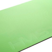 MFK08 GREEN-BLACK MATA FITNESS KLUBOWA Z OTWORAMI 140*60CM EVA 15MM HMS PREMIUM