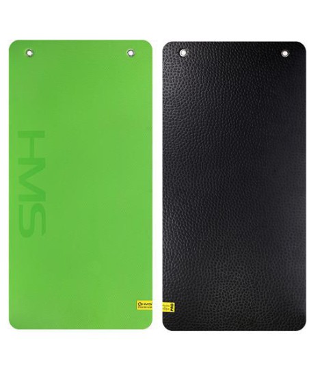 MFK01 GREEN-BLACK MATA FITNESS KLUBOWA Z OTWORAMI HMS PREMIUM