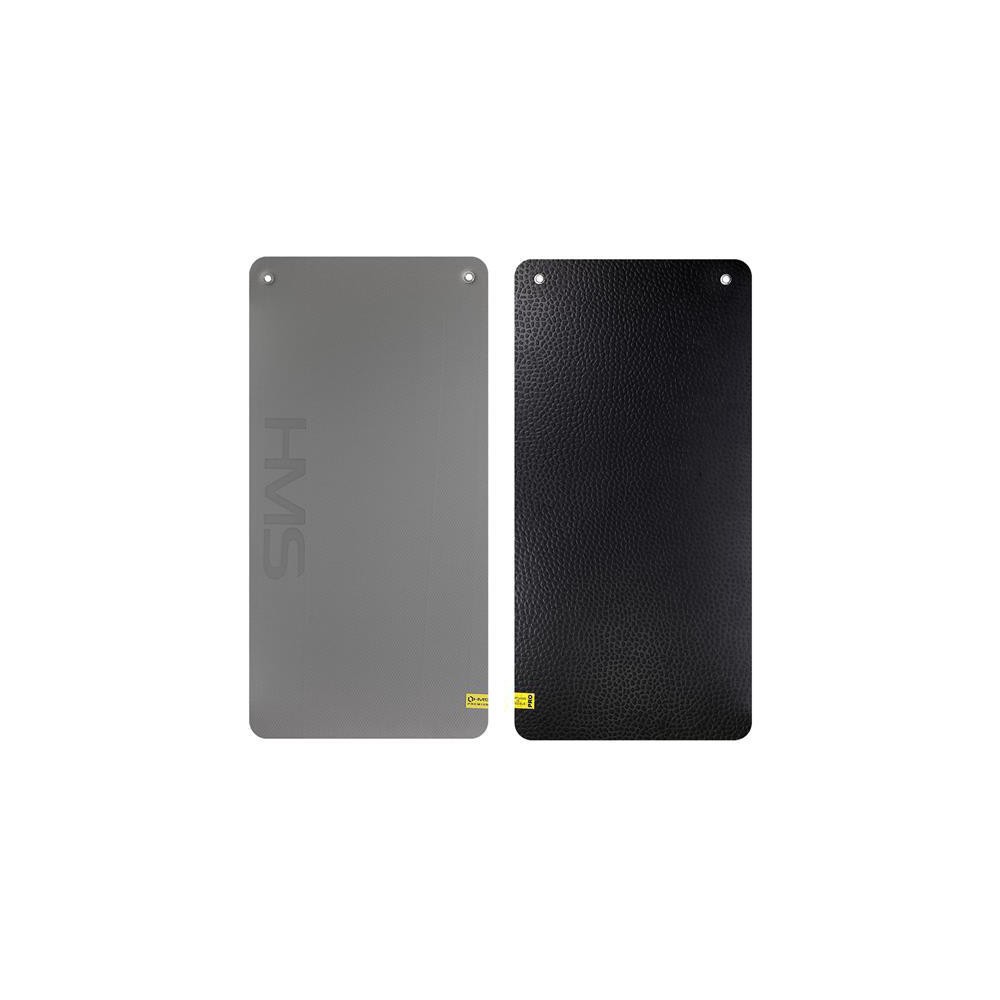 MFK02 GRAY-BLACK MATA FITNESS KLUBOWA Z OTWORAMI HMS PREMIUM