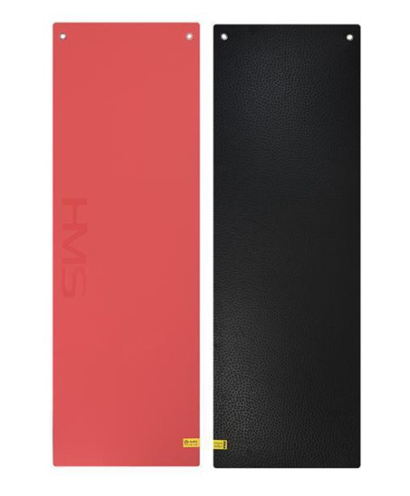MFK03 RED-BLACK MATA FITNESS KLUBOWA Z OTWORAMI HMS PREMIUM