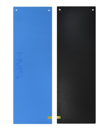 MFK03 BLUE-BLACK MATA FITNESS KLUBOWA Z OTWORAMI HMS PREMIUM