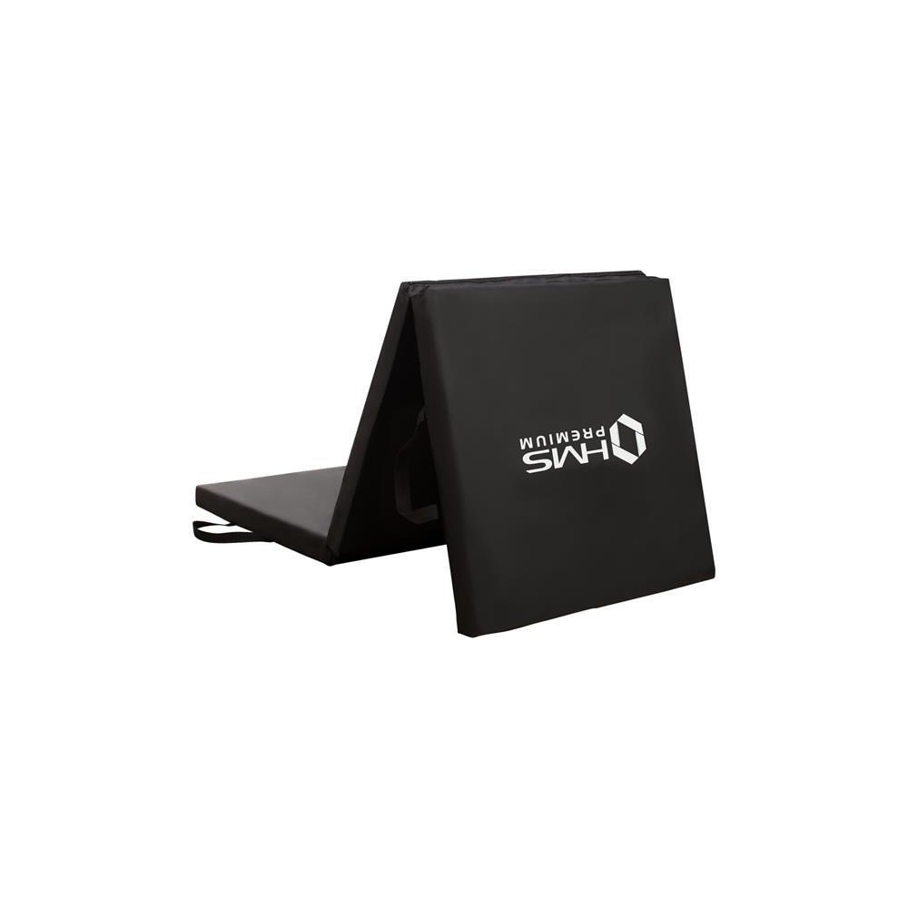 MGS02 BLACK MATERAC GIMNASTYCZNY SKŁADANY 1800x600MM HMS PREMIUM