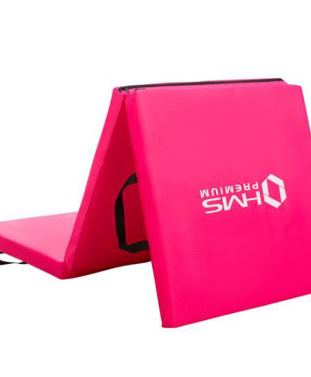 MGS02 MATERAC GIMNASTYCZNY SKŁADANY 1800x600MM PINK HMS PREMIUM