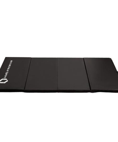 MGS01 MATERAC GIMNASTYCZNY SKŁADANY 2400x1200 MM BLACK HMS PREMIUM