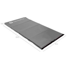 MGS01 MATERAC GIMNASTYCZNY SKŁADANY 2400x1200 MM GRAY HMS PREMIUM