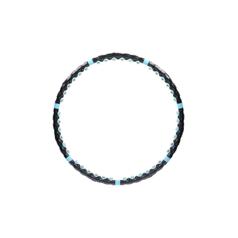 HHP006 BLACK-BLUE HULA HOP MASUJĄCY Z MAGNESAMI 98CM HMS 