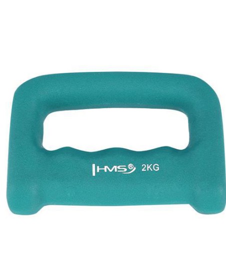 CK20 KASTET GREEN CIĘŻAREK ŻELIWNY POKRYTY NEOPRENEM 2.0 KG HMS