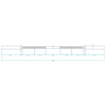 GO320 GRYF OLIMPIJSKI 14,8KG 1830MM HMS Z ZACISKAMI LOCK JAW BLACK