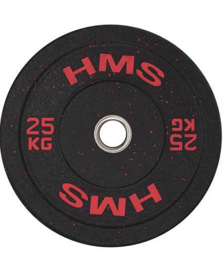 HTBR25 RED TALERZ OLIMPIJSKI BUMPER 25 KG HMS