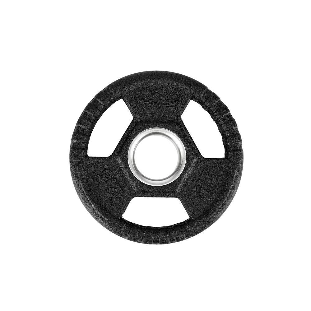 TOH02 CZARNY TALERZ OLIMPIJSKI OGUMOWANY 2.5 KG HMS