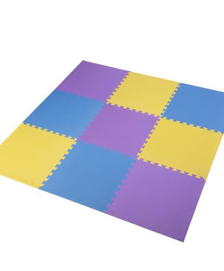 MP10 MATA PUZZLE MULTIPACK YELLOW-BLUE-PURPLE 9 ELEMENTÓW 10MM ONE FITNESS