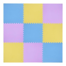 MP10 MATA PUZZLE MULTIPACK YELLOW-BLUE-PURPLE 9 ELEMENTÓW 10MM ONE FITNESS