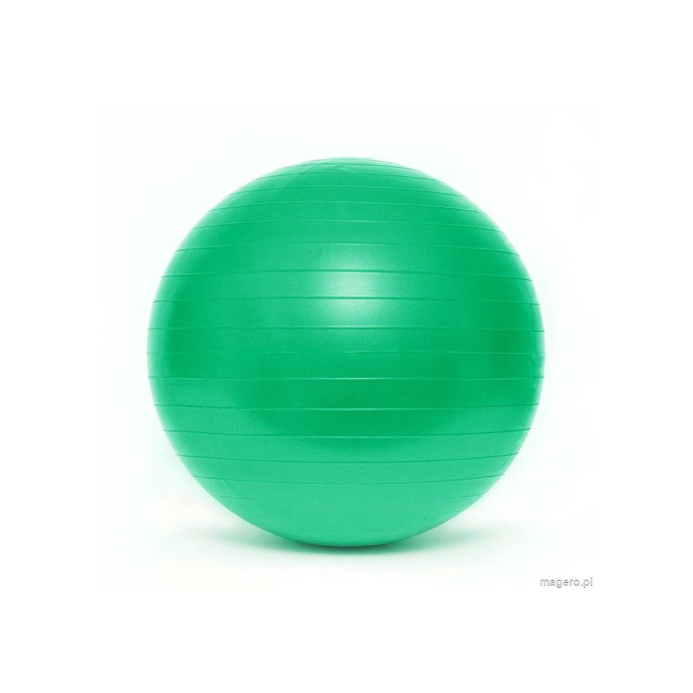 Piłka gimnastyczna BL003 75 cm zielona z pompką