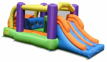 Dmuchany plac zabaw TOR PRZESZKÓD HAPPY HOP KURIER GRATIS !!