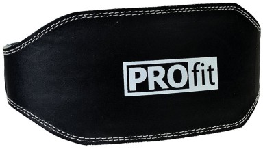 PAS KULTURYSTYCZNY SZEROKI PROFIT czarny /1702-2