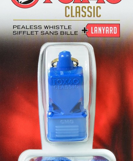 GWIZDEK FOX40 CMG SAFETY CLASSIC niebieski + SZNUREK 9603-1308