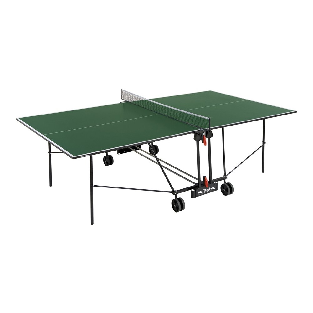 Stół do tenisa stołowego BUFFALO BASIC wewnętrzny zielony