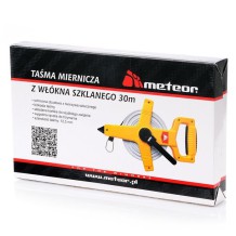 TAŚMA MIERNICZA METEOR 30m z rączką /38307