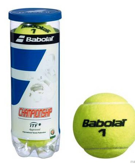 Piłki do tenisa ziemnego Babolat Championship 3 szt.