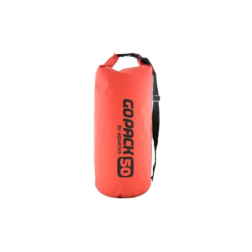 WOREK ŻEGLARSKI 50L TRANSPORTOWY CZERWONY  AQUARIUS