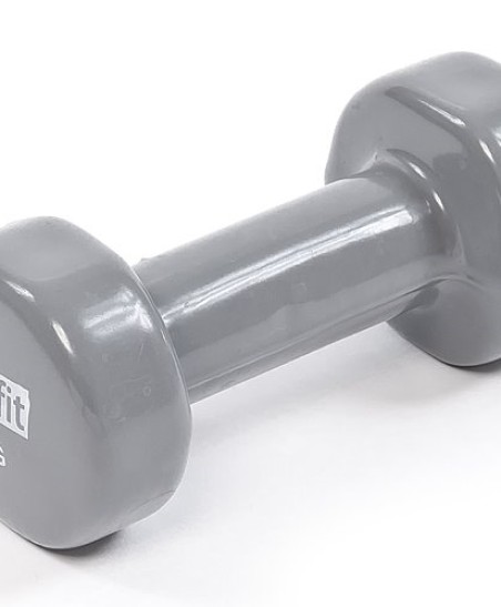 HANTELKI WINYLOWE PROfit 3 kg - szare  /11877