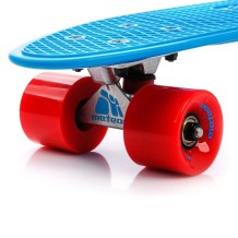 DESKOROLKA FISZKA METEOR PLASTIKOWA  neon blue/red/ 23690