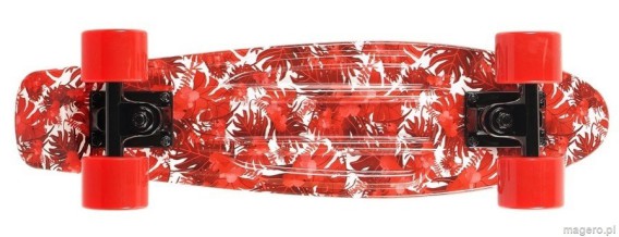 DESKOROLKA FISZKA UT-2206 RED JUNGLE