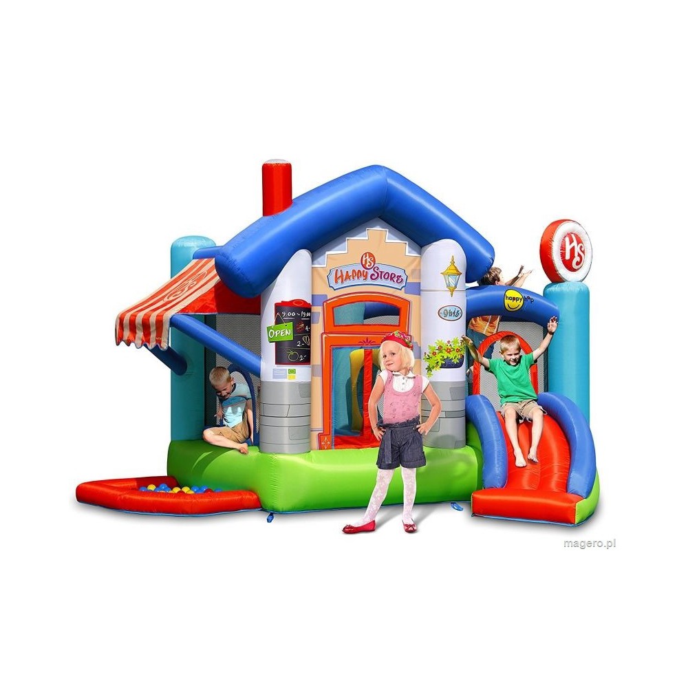 Dmuchaniec Happyhop Zamek Dmuchany Happy Store Zjeżdżalnia Trampolina D-9415 KURIER GRATIS !!