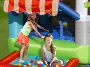 Dmuchaniec Happyhop Zamek Dmuchany Happy Store Zjeżdżalnia Trampolina D-9415 KURIER GRATIS !!