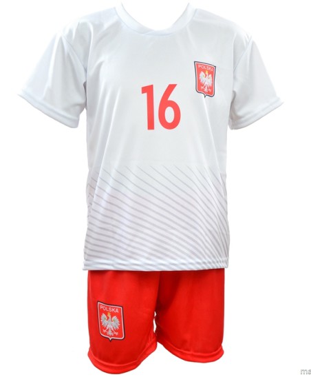KOMPLET SPORTOWY REPLIKA EURO 2016 POLSKA BŁASZCZYKOWSKI 16