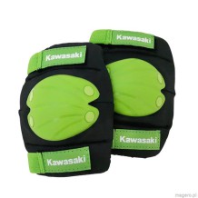 Kawasaki Kit Knee and Elbow Pads - Ochraniacze na łokcie lub kolana  (czarny/zielony)