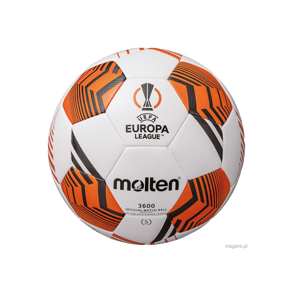 F5U3600-12 Piłka do piłki nożnej Molten UEFA Europa League 2021/22 replika