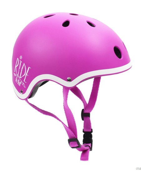 Kask rowerowy skate SMJ sport F501 różowy