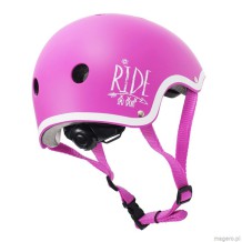 Kask rowerowy skate SMJ sport F501 różowy