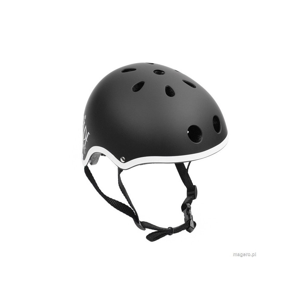 Kask rowerowy skate SMJ sport F501 czarny