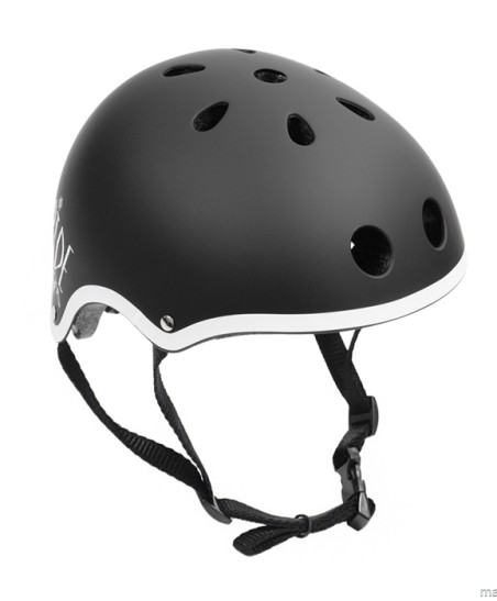 Kask rowerowy skate SMJ sport F501 czarny