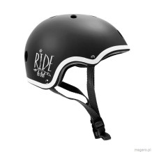 Kask rowerowy skate SMJ sport F501 czarny