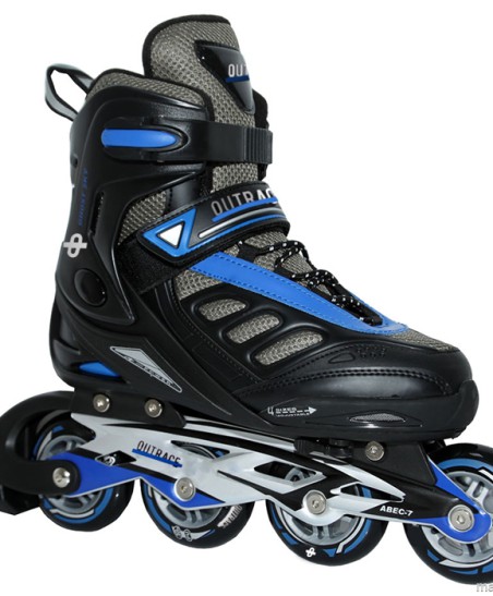 Łyżworolki Outrace Ghost Sky Blue czarno-niebieskie PW-125C