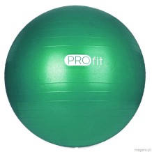 Piłka gimnastyczna Profit 85 cm zielona z pompką DK 2102