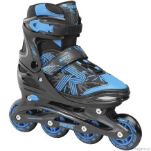 Łyżworolki Roces Jokey 3.0 Boy czarno-niebieskie 400845 01
