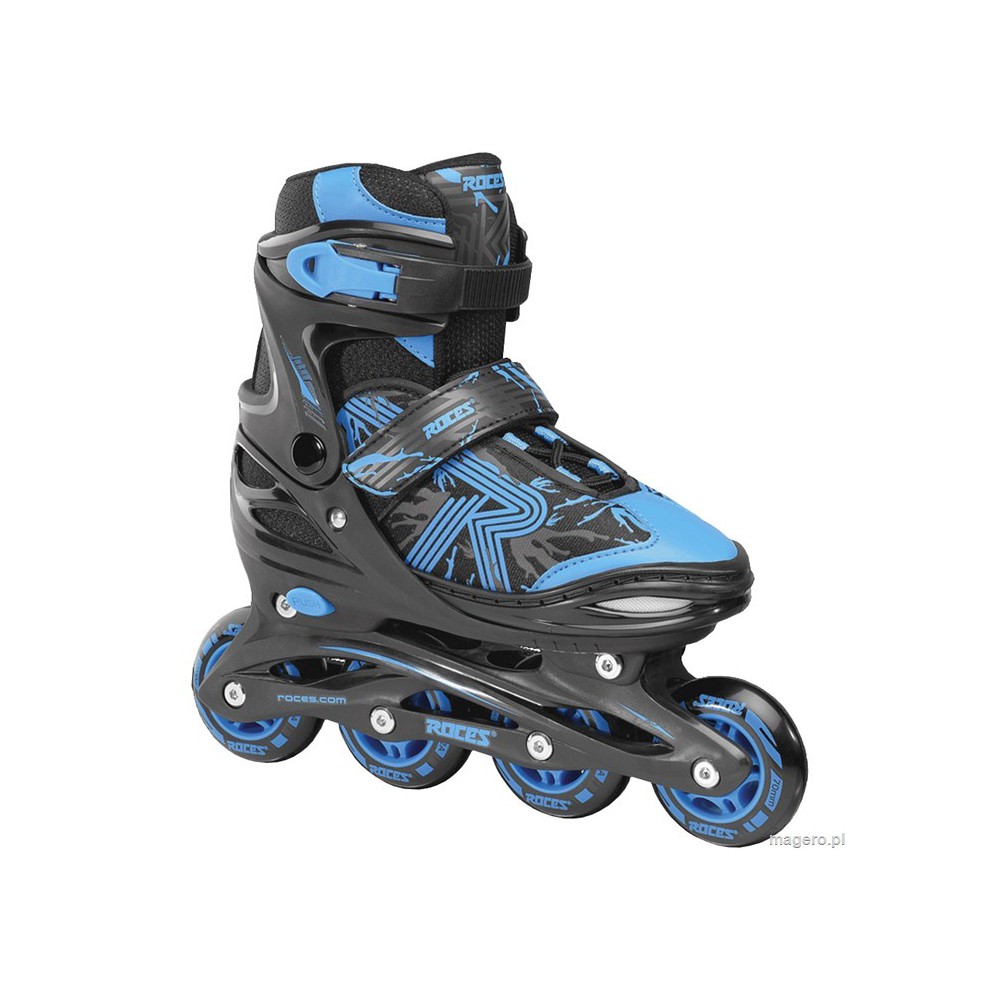 Łyżworolki Roces Jokey 3.0 Boy czarno-niebieskie 400845 01