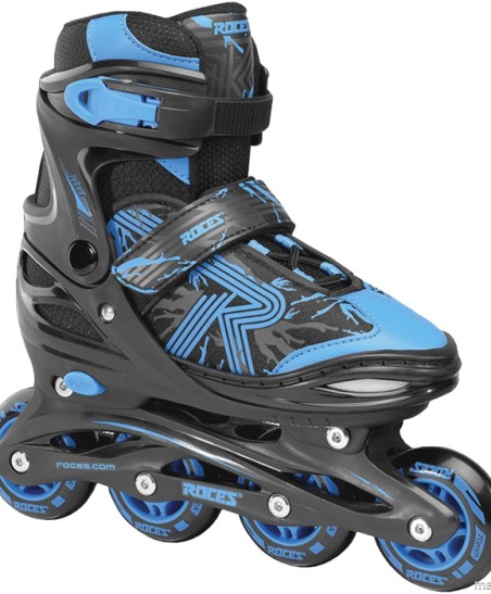 Łyżworolki Roces Jokey 3.0 Boy czarno-niebieskie 400845 01