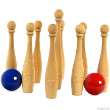 Kręgle drewniane Lucio Londero 3111