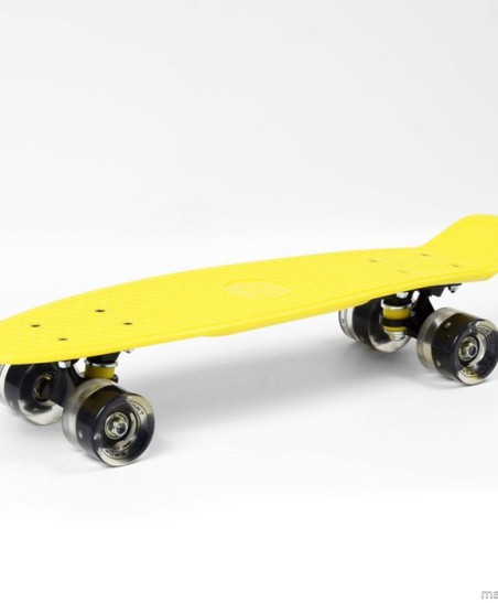 Deskorolka fiszka SMJ sport BS-2206PL Yellow LED