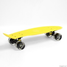 Deskorolka fiszka SMJ sport BS-2206PL Yellow LED