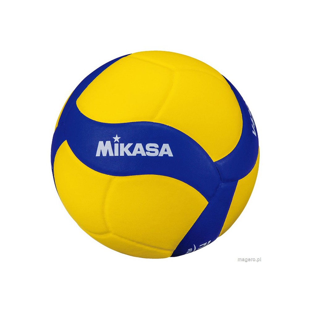 Piłka siatkowa Mikasa V430W żółto-niebieska
