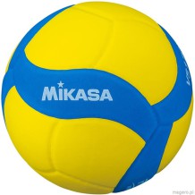 Piłka siatkowa Mikasa żółto-niebieska VS170W