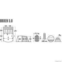 Namiot High Peak Brixen 5.0 11816 kurier gratis !!!